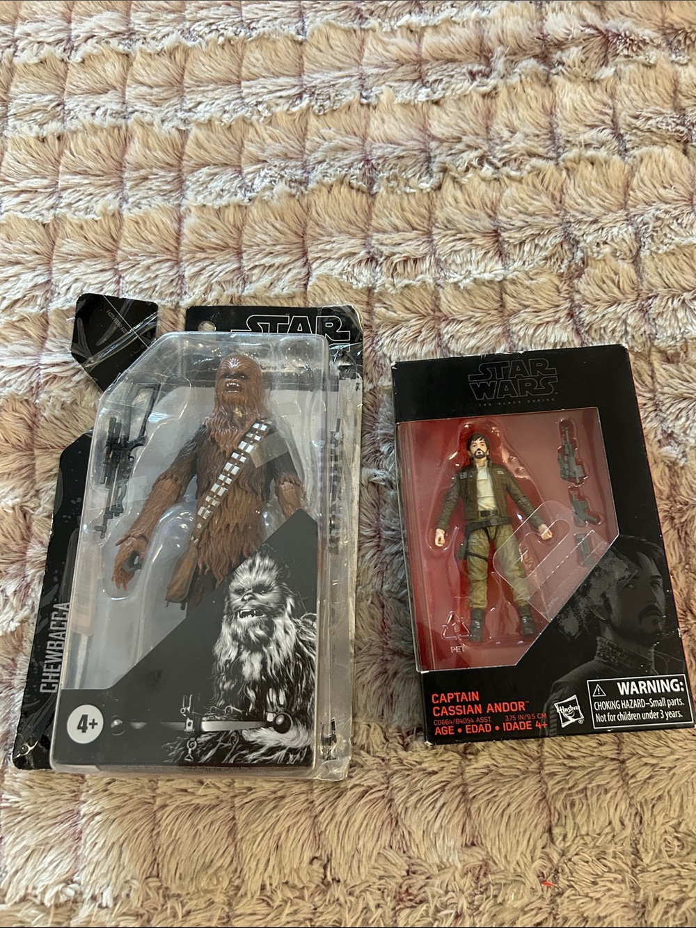 Star Wars Chewbacca & Captain Cassian Andor Action Figures -